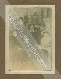 Photograph of Daniel Tull with children