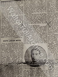 Newspaper report – Football Star, 20th March 1909